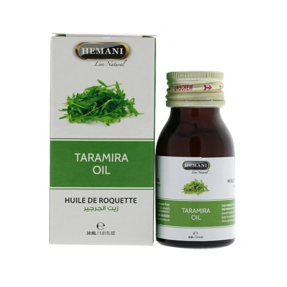 Hemani (Pack Of 2) Taramira Oil 30Ml - Essential Oil & Multipurpose Oil