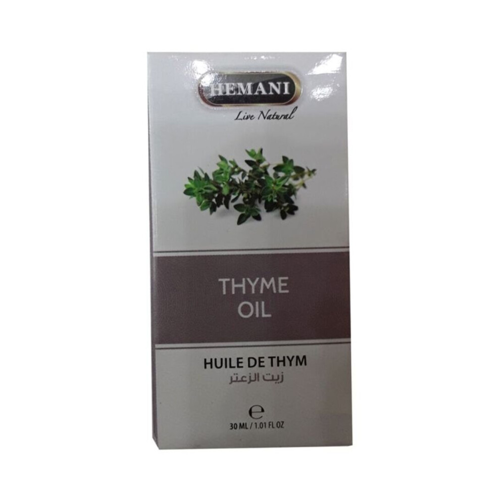 Hemani Thyme Oil 30 Ml - Essential Oil & Multipurpose Oil (Pack Of 2)