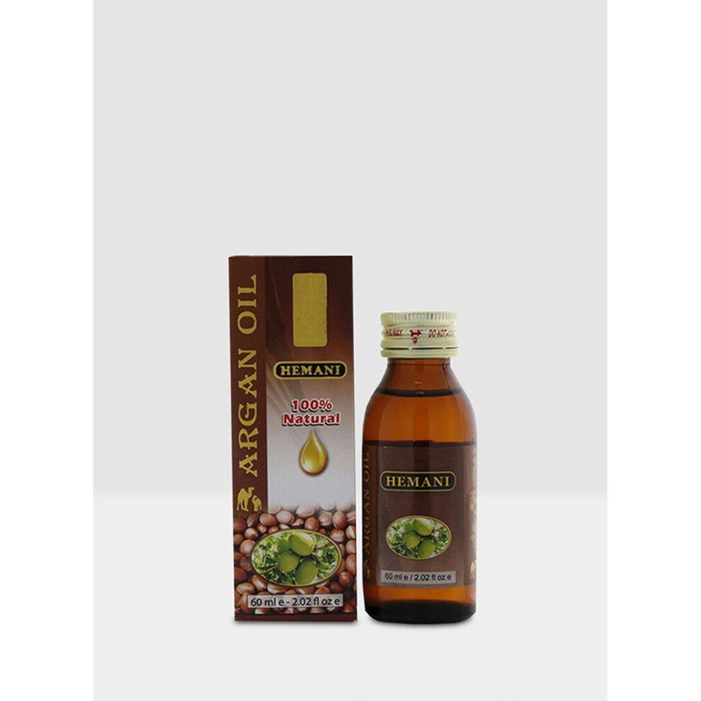 Hemani Argan Oil 60Ml - Essential Oil & Multipurpose Oil For Men & Women