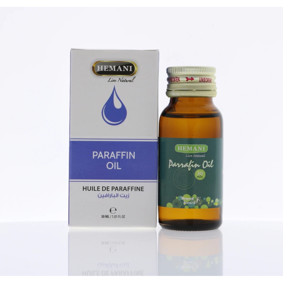 Hemani Paraffin Oil 30mL - Essential Oil & Multipurpose Oil For Men