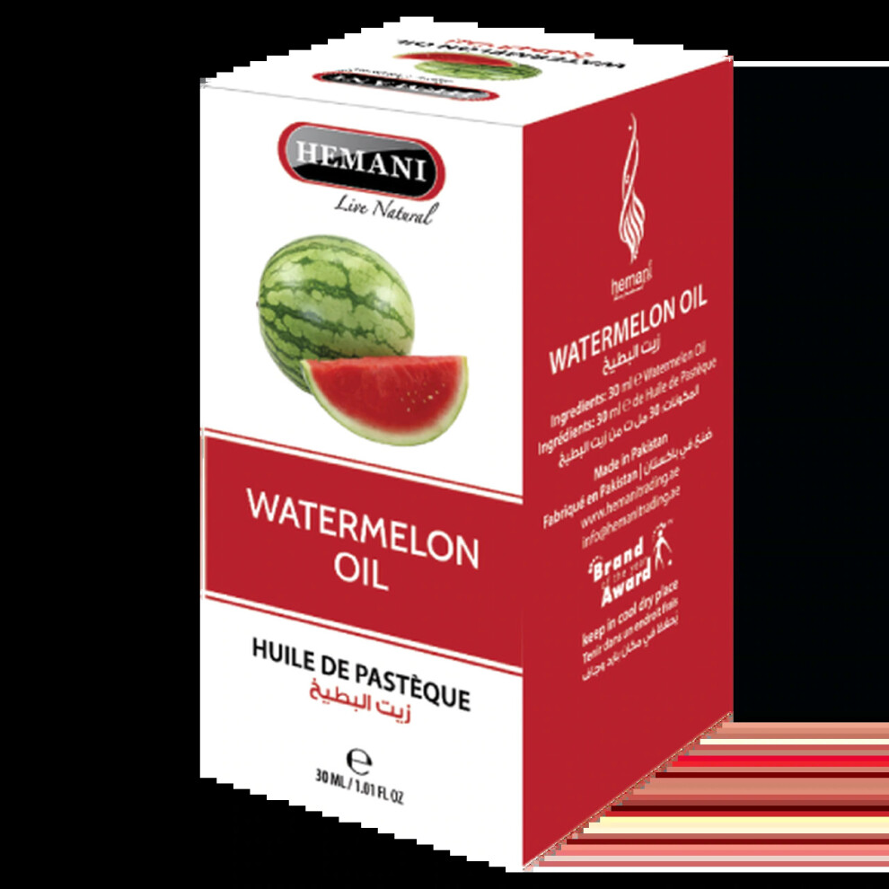 Hemani Watermelon Oil 30Ml - Essential Oil & Multipurpose Oil For Men