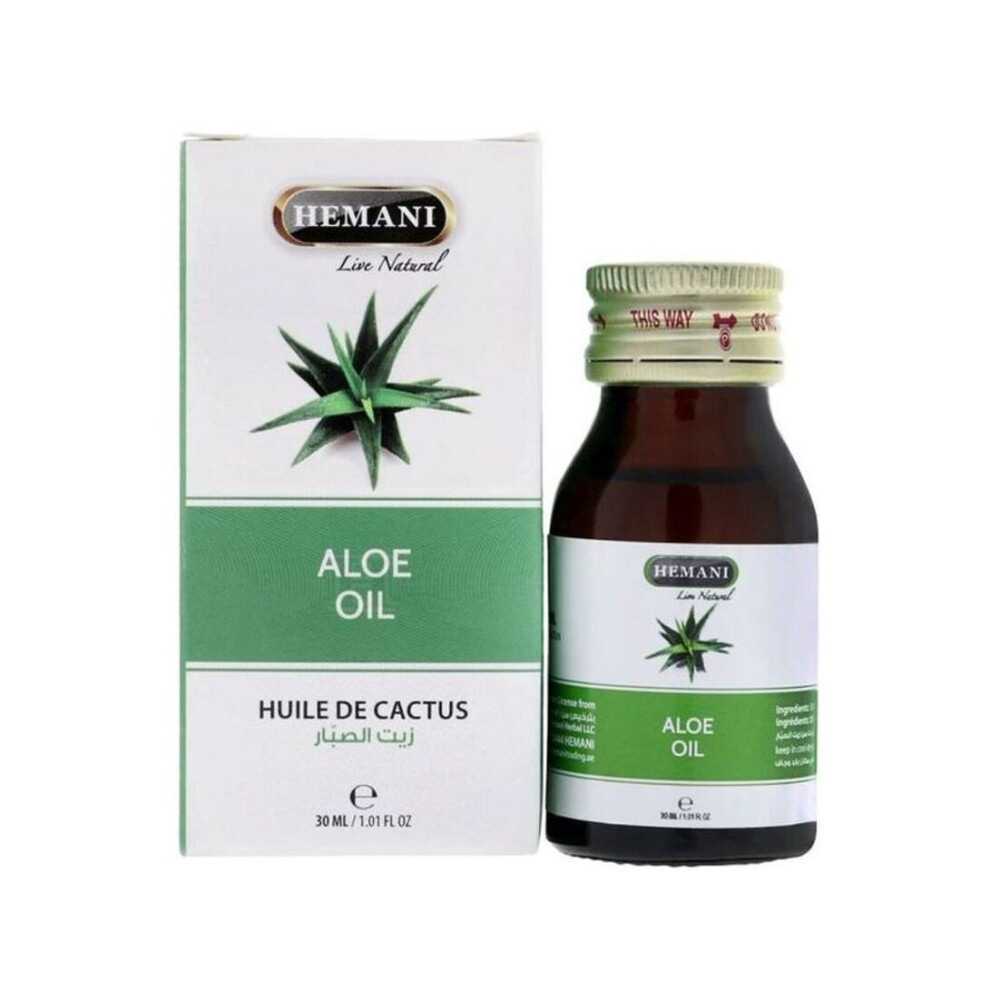 Hemani Aloe Oil 30Ml - Essential Oil & Multipurpose Oil (Pack Of 2)