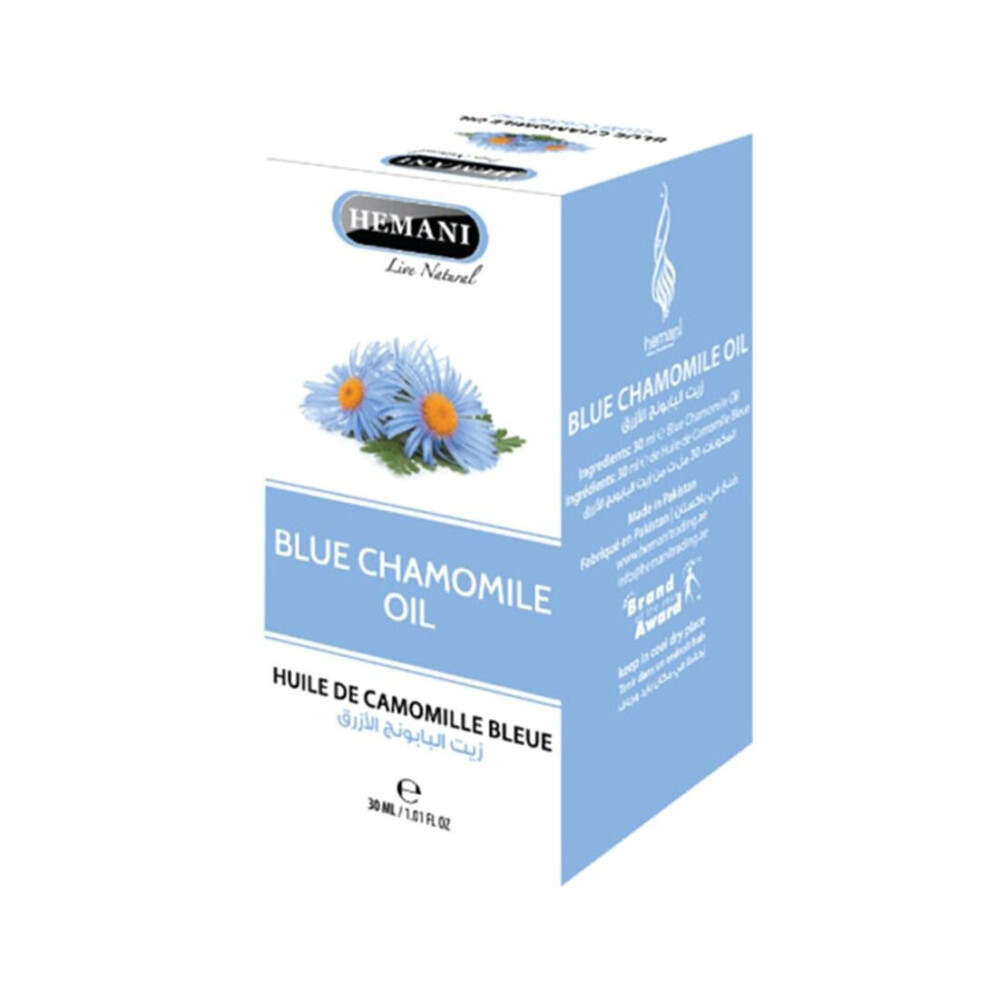 Hemani Blue Chamomile Oil 30ml - Essential Oil & Multipurpose Oil