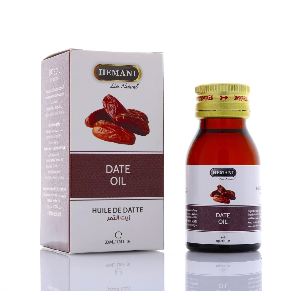 Hemani Dates Oil 30ml - Essential Oil & Multipurpose Oil For Men