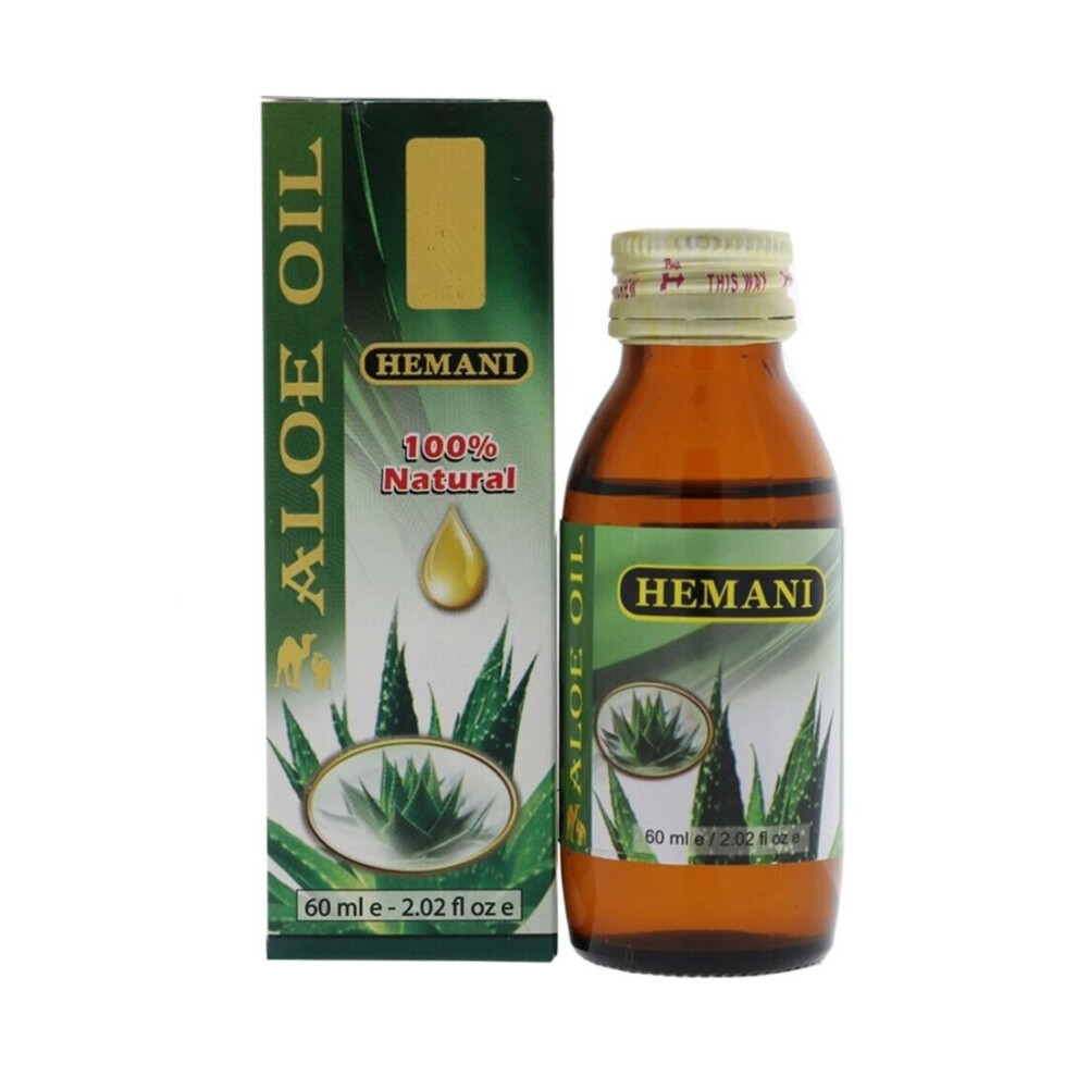 Hemani Aloe Oil 60Ml Essential Oil & Multipurpose Oil For Men & Women