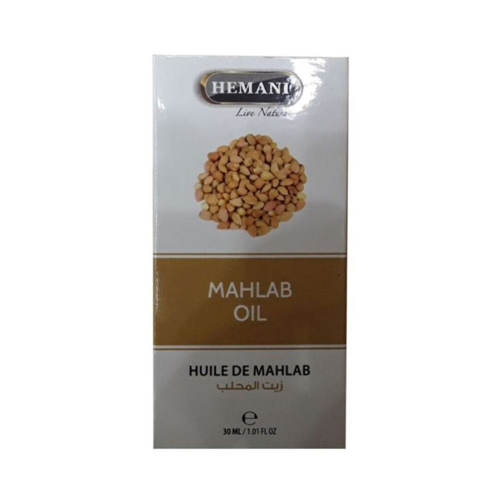 Hemani Mahlab Oil 30ml - Essential Oil & Multipurpose Oil (Pack Of 2)