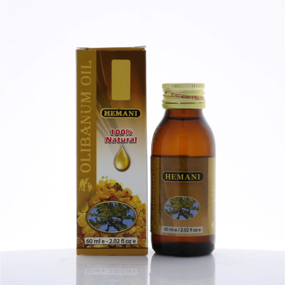 Hemani Olibanum Oil 60Ml - Essential Oil & Multipurpose Oil For Men & Women