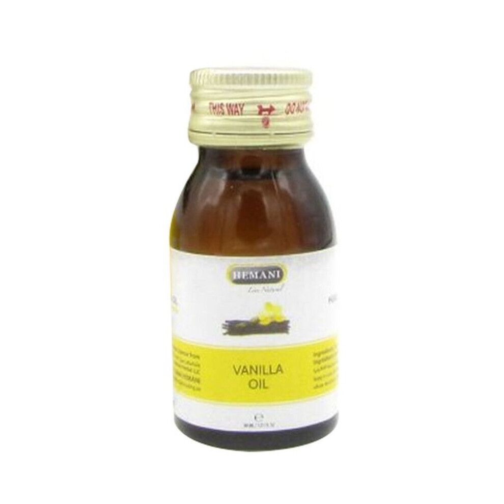 Hemani Vanilla Oil 30Ml - Essential Oil & Multipurpose Oil For Men & Women