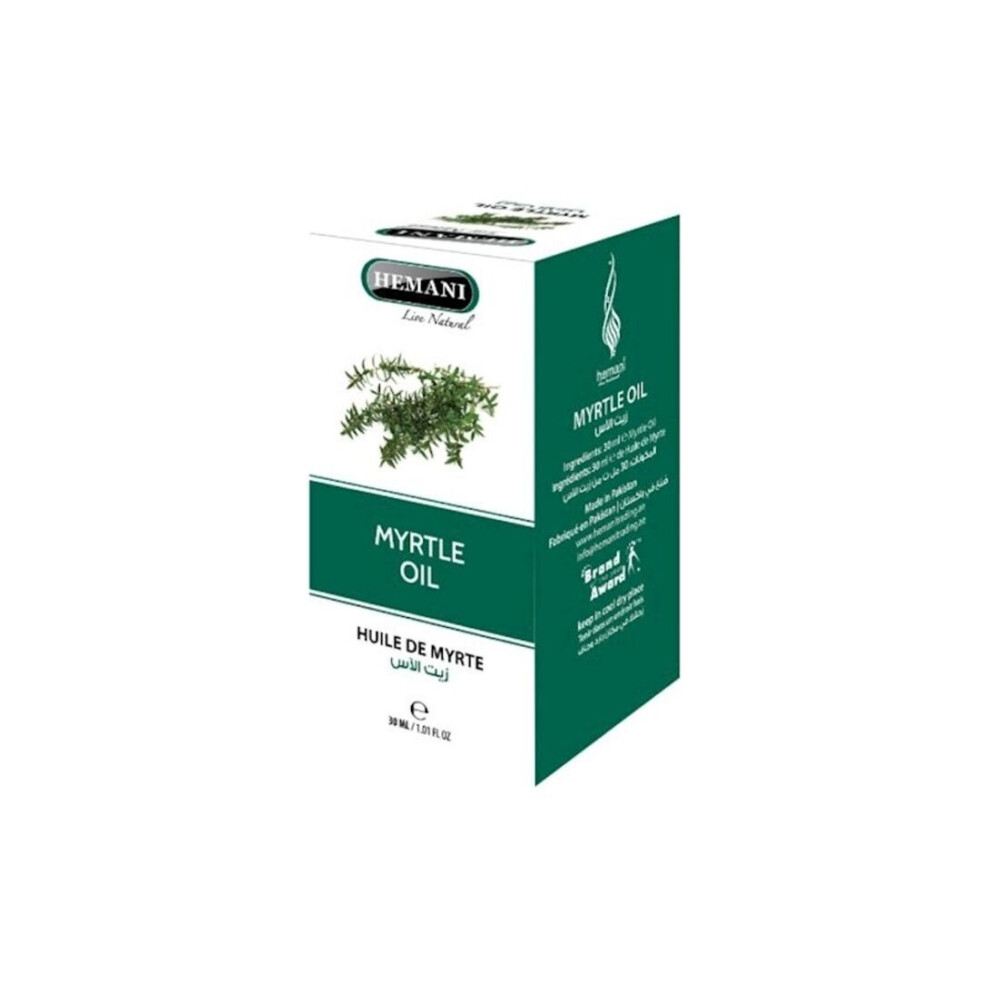 Hemani Myrtle Oil 30 Ml - Essential Oil & Multipurpose Oil (Pack Of 2)