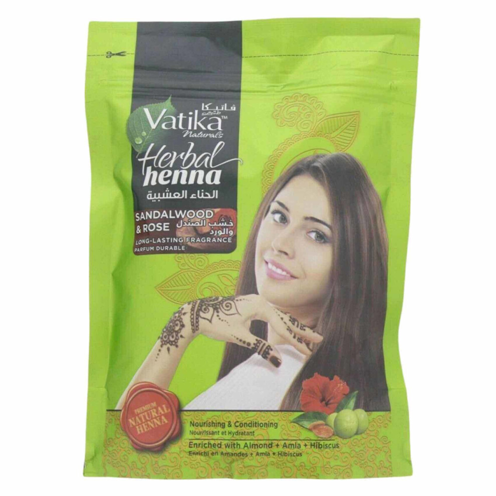 Vatika Sand Rose Herbal Henna 200-G