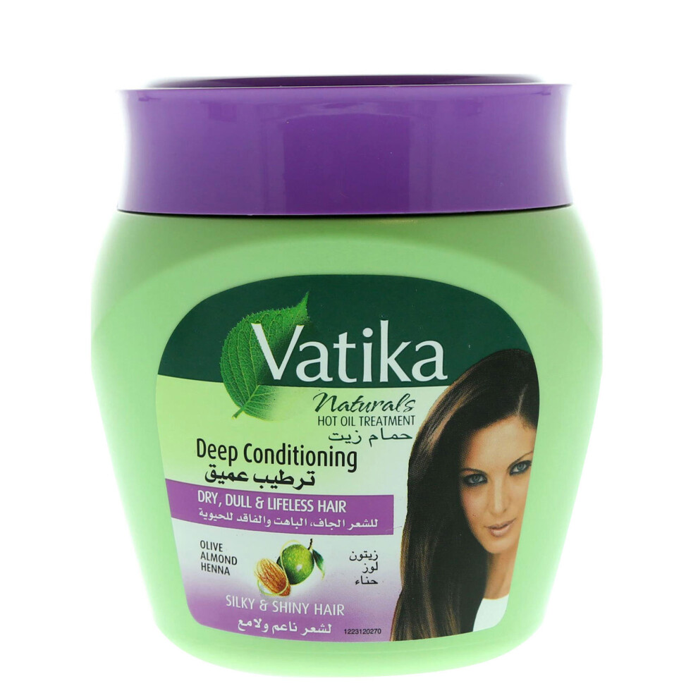 Vatika Naturals Hot Oil Treatment Deep Conditioning Dry & Lifeless Hair - 500g