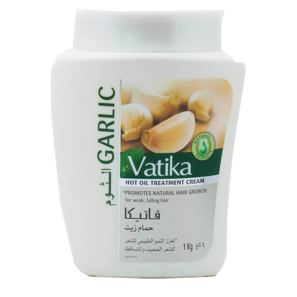 Vatika Hot Oil Treatment Cream Garlic 1-kg