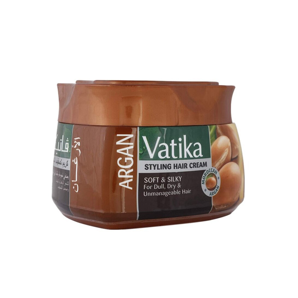 Dabur Vatika Naturals Hair Cream, Natural Moisturizing Hair Cream for Men and Women with All Hair Types 140-ml