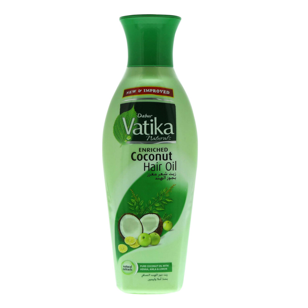 Vatika Naturals Enriched Coconut Hair Oil 250-Ml