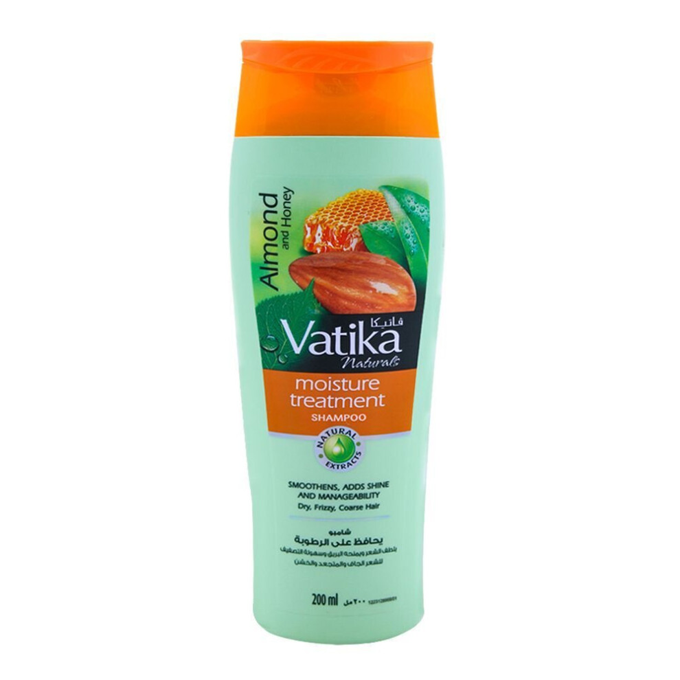 Vatika Naturals Moisture Treatment Almond And Honey Shampoo 200-Ml