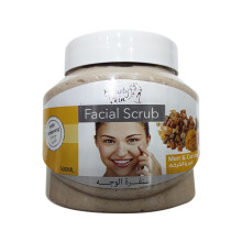 Beauty Skin Myrrh & Turmeric Face & Body Scrub 500ml | Scrub for Even Tone & Glowing Skin | Anti-Inflammatory & Nourishing Skin Care