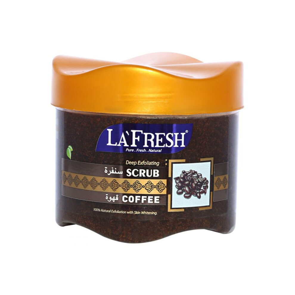 La Fresh Coffee Deep Exfoliating Face Scrub Brown 610G