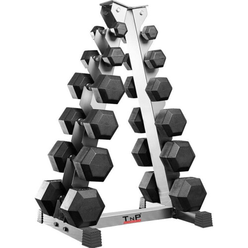Dumbbells Rack - Silver 1