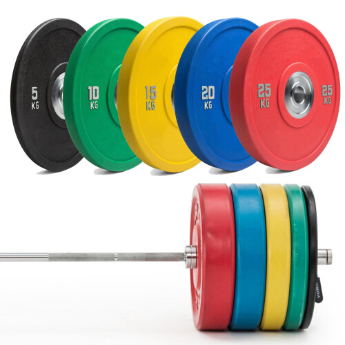 Olympic Bumper Weight Plate 5KG - Black 2