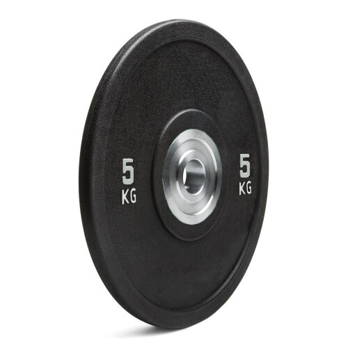Olympic Bumper Weight Plate 5KG - Black 1