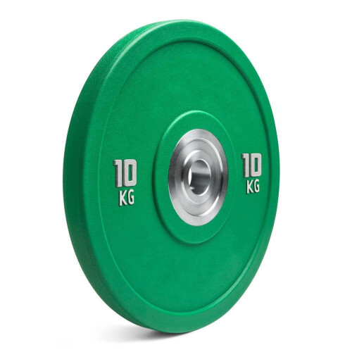 Olympic Bumper Weight Plate 10KG - Green 1