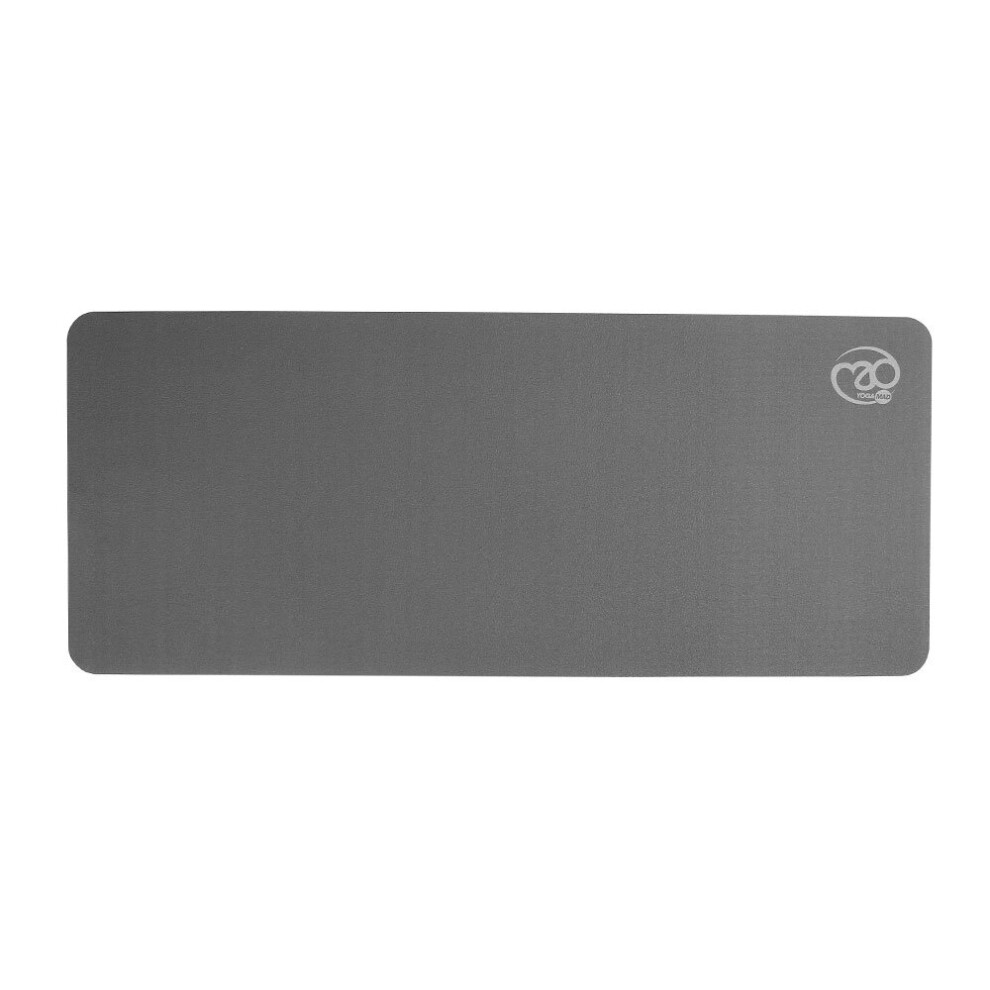 Fitness Mad (Black) Nbr Knee Mat Pad In Gray - Lightweight Nbr Rubber - 61 X 25 X 15Mm