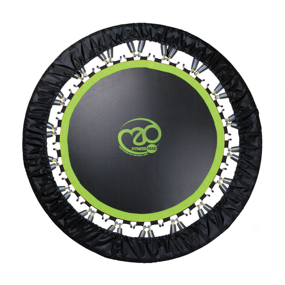 Fitness Mad Studio Pro Commercial Grade Rebounder in Black - 40" Diameter