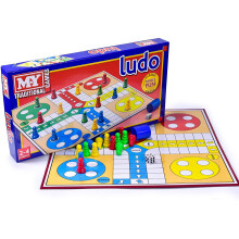 M.Y Ludo Game - Traditional Ludo Board Game for Kids & Adults