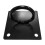 Ceiling Square Wall Mount Hook Anchor - Black 1