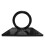 Ceiling Square Wall Mount Hook Anchor - Black 5