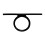 Ceiling Square Wall Mount Hook Anchor - Black 3