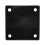 Ceiling Square Wall Mount Hook Anchor - Black 4