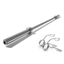2" Olympic Bar + 2 Spring Collars - 6ft