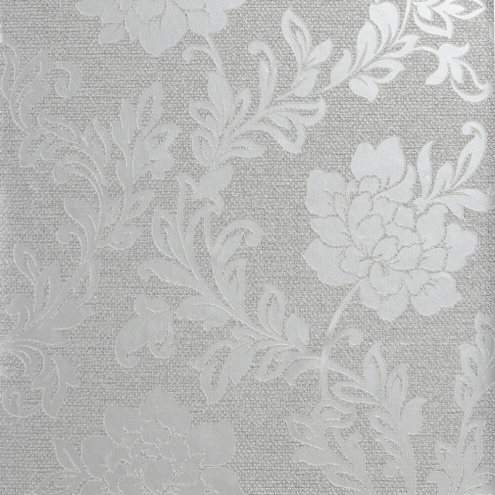 Arthouse Calico Floral Grey Wallpaper 921100