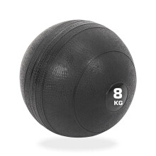 Slam Ball Black 8Kg No Bounce Crossfit MMA Boxing Extreme Fitness
