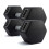 Hex Dumbbells Rubber Encased Weights (Pair) 28Kg 2