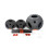 Tri-Grip Dumbbell Set (Black+Red Dumbbell Bar) 20Kg 6