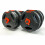 Tri-Grip Dumbbell Set (Black+Red Dumbbell Bar) 20Kg 4