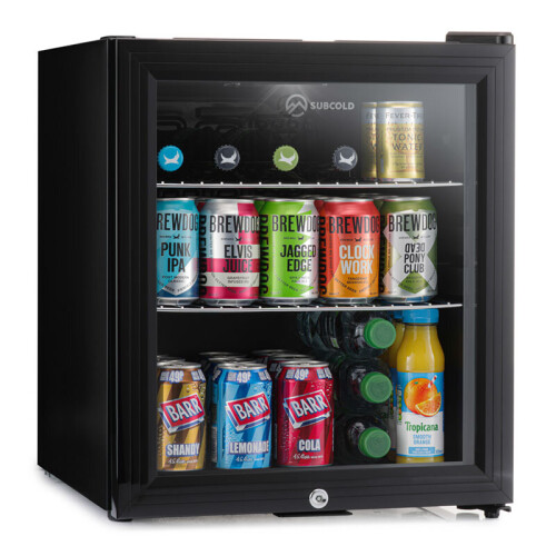 Subcold Subcold Super50 LED Mini Fridge | 50L Drinks Fridge - Black