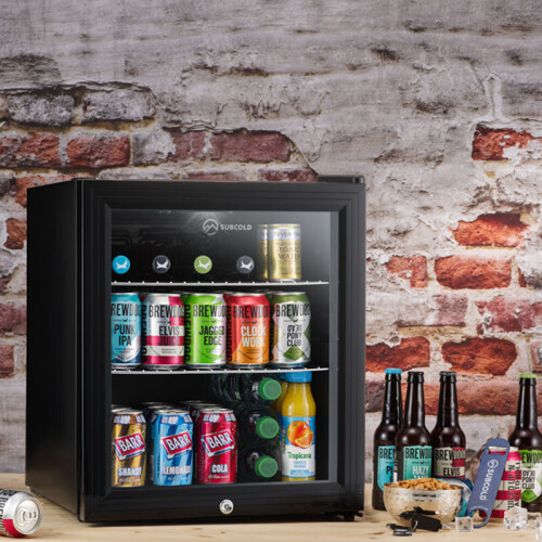 Subcold Subcold Super50 LED Mini Fridge | 50L Drinks Fridge - Black 1