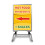 (Yes) A-board Pavement Sign with Snap Frame A1 Posters 1
