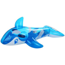 Small World Toys Acvtive Edge - Transparent Whale Rider Inflatable