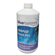 Blue Horizons Rapid Liquid Floc 1 Litre Swimming Pool Pools Cloudy Clear