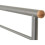 Seconique (Small Double4ft-120cm)Orion Metal Bed Frame Silver-Wooden Headboard/Footboard 8