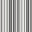 DEBONA Stripe Wallpaper Metallic Shiny Silver Grey Black White Barcode Textured Lined 5