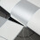 DEBONA Dotty Wallpaper Kitchen Bathroom Black Silver Tile Effect Washable 2