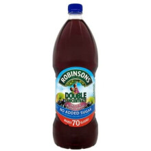 Robinsons Double Concentrate Apple & Blackcurrant No Added Sugar 1.75L