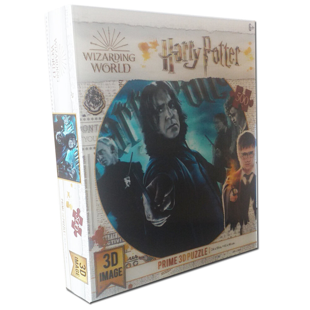 Harry Potter Slytherin 500 Piece 3D Image Jigsaw Puzzle