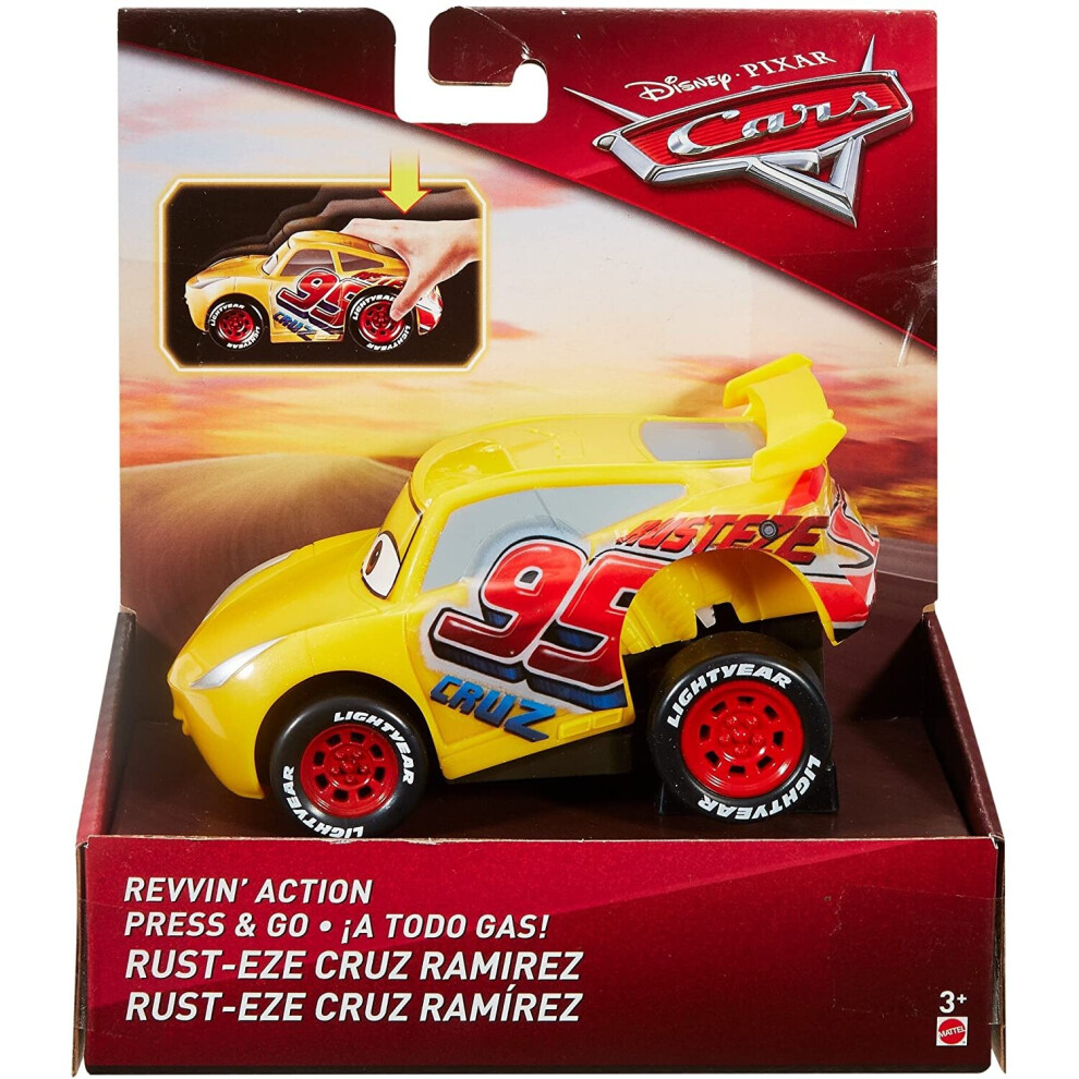 Disney Cars FMH51 Vehicle Revvin' Action Cruz Ramirez