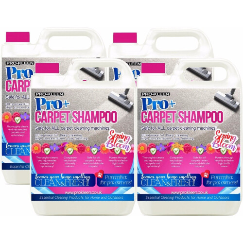 Pro-Kleen (20L, Spring Bloom) ProKleen Pro+ Carpet Shampoo Pet Odour Remover